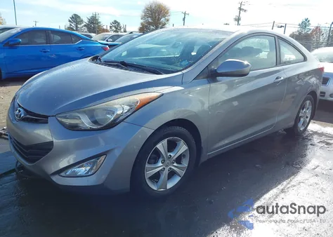 2013 Hyundai Elantra Gs из США, поврежденный, VIN KMHDH6AE1DU019156